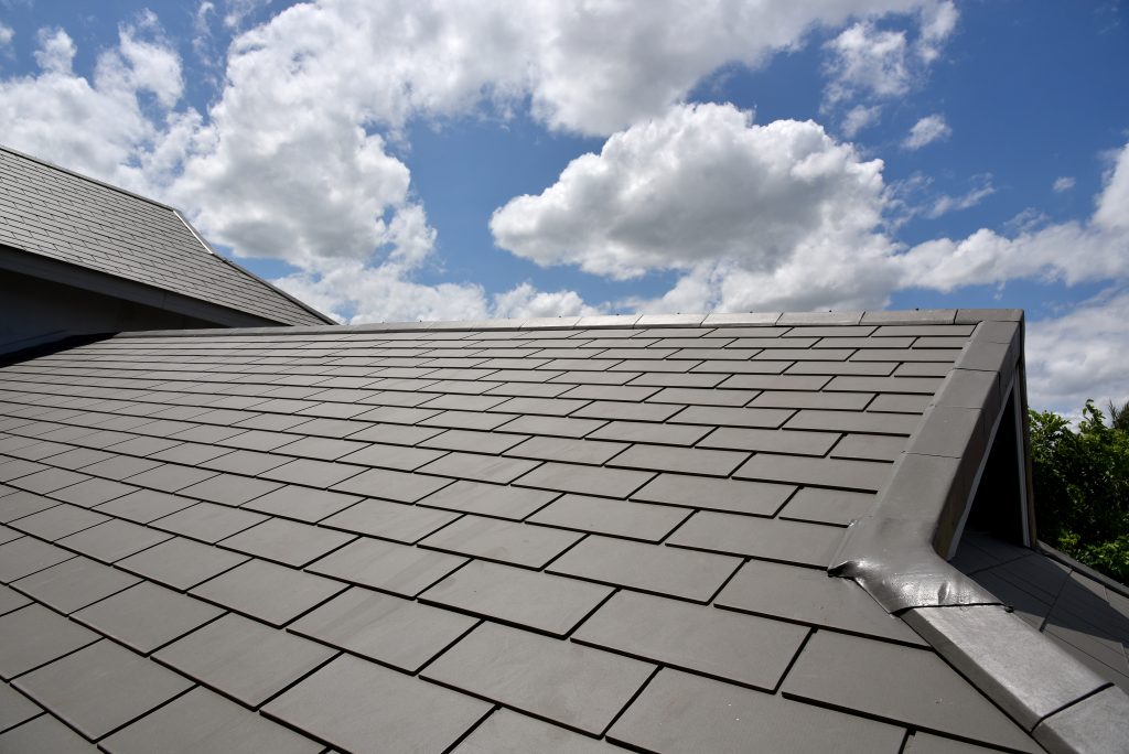 Conservatory tiled roof