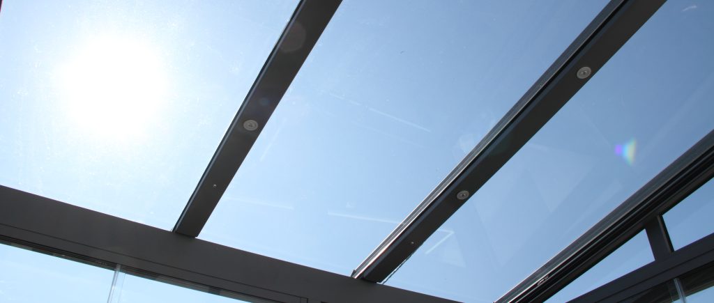 Conservatory glass roof